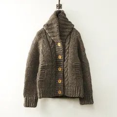 定番アイテム アーバンリサーチドアーズ URBAN RESEARCH DOORS ペルー ニットカーディガン ブラウン ONE┃【2400014800036】