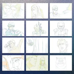 機動戦士ガンダム 閃光のハサウェイ キルケーの魔女 複製原画セット