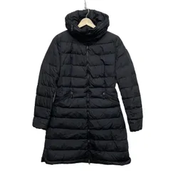 MONCLER(モンクレール) ダウンコート サイズ1 S レディース FLAMMETTE(フラメッテ) 黒 長袖/ジップアップ/冬