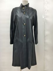 BALMAIN PARIS レザーコート L ブラック・ブラウン - メルカリ