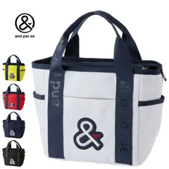 アンパスィ ゴルフバッグ トートバッグ メンズ レディース and per se 定番カートバッグ 鞄 ラウンドバッグ ゴルフトート 手提げ 手持ち ロゴ GOLF ミニバッグ   男女兼用  /AUA7016