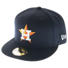 NEW ERA (ニューエラ) ヒューストン アストロズ 6パネル ベースボールキャップ 帽子 ネイビー