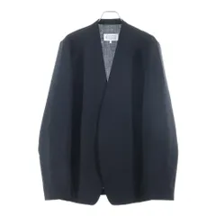 Maison Martin Margiela (メゾンマルタンマルジェラ) 21SS ボタンレステーラードジャケットノーカラージャケット S50BN0370のサムネイル