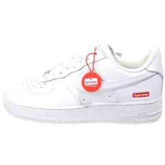 NIKE (ナイキ) ×SUPREME AIR FORCE 1 LOW シュプリーム エアフォース ローカットスニーカー ホワイト US7.5/25.5cm CU9225-100