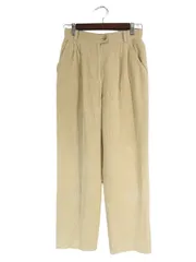 カステルバジャック CASTELBAJAC パンツ ロング コーデュロイ 無地 ゴルフウェア サイズ11 ベージュ QQQ