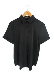 スプリングシーズン SPRINGSEAON PREMIUM カットソー シャツ 半袖 無地 ブラック サイズM QQQ