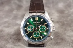 美品 SEIKO セイコー SPIRIT SBTR017 セレクション スピリット メンズ腕時計 クォーツ クロノグラフ