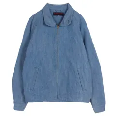 EVISU エヴィス デニム スウィング トップ ジップ アップ ジャケット ライトブルー系 38【中古】のサムネイル