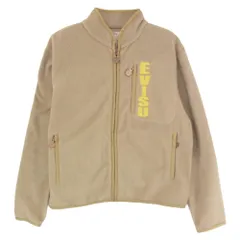 EVISU エヴィス カモメ ロゴ ジップ アップ フリース ジャケット ブラウン系 38【中古】のサムネイル