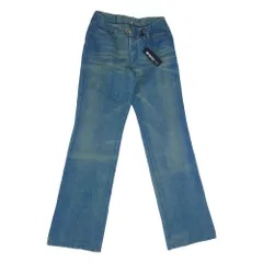 DIESEL ディーゼル イタリア製 DIESEL style lab RODEO-STAR W28 フレア デニムパンツ インディゴブルー系 28【中古】