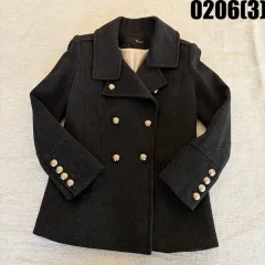 88-98-165 g_cut ジーカット レディース ゴールド ウール ダブル コート 0206(3)