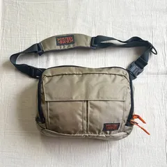 完売品　MYSTERY RANCH　ミステリーランチ　DISTRICT 8　ディストリクト　8L 　ショルダーバッグ　ポーチ　ミニバッグ　ボディバッグ　斜め掛け　STONE　CORDURA　コーデュラ　ロゴタグ　複数ポケット　収納　アウトドア　大容量　テック