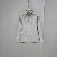 シースルー レース 넘かわいい ニット F n2611