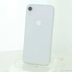 ソフマップ 〔中古品〕 iPhoneXR 128GB ホワイト MT0J2J／A SIMフリー【198】