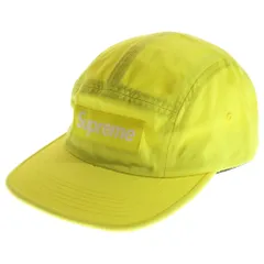 SUPREME (シュプリーム) 24AW Washed Chino Twill Camp Cap ウォッシュド チノキャンプキャップ 帽子 イエロー