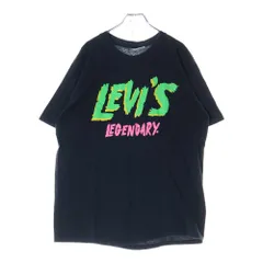 VINTAGE (ヴィンテージ) 80s LEVI'S LEGENDARY リーバイス 半袖Tシャツ カットソー ブラック
