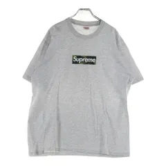 SUPREME (シュプリーム) 23AW Box Logo Tee Camo カモフラージュ 迷彩 ボックスロゴ クルーネック 半袖Tシャツ カットソー グレー