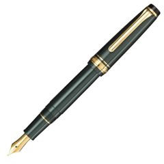 ペリカン 万年筆 限定品 スーベレーン グリーンブラック M120 F 細字