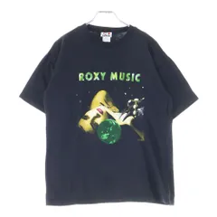 VINTAGE (ヴィンテージ) 00s ROXY MUSIC ロキシーミュージック 半袖Tシャツ カットソー ブラック