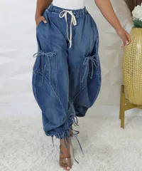 デニム パラシュートパンツ カーゴ Ｇパン