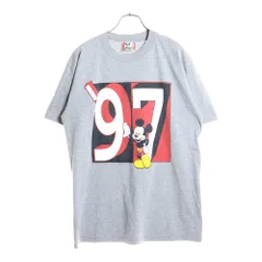 VINTAGE (ヴィンテージ) 90s Disney Mickey 97' ディズニー ミッキーマウス 半袖Tシャツ カットソー グレー