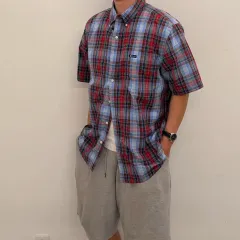 CHAPS by ralph lauren チェック ハーフシャツ