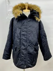 アルファインダストリーズ ALPHA INDUSTRIES フライトジャケット M ブラック 2602WT005