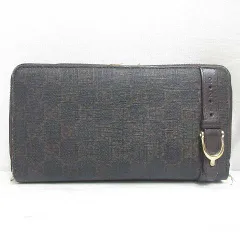 ボッテガヴェネタ BOTTEGA VENETA 114076 長財布 イントレチャート レザー ラウンドファスナー ロング ウォレット ブラック 黒