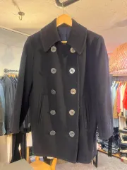 ラルフローレン ウール ナイロン ブレンド ピーコート