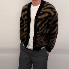 ヴィンテージ モヘア ニット カーディガン