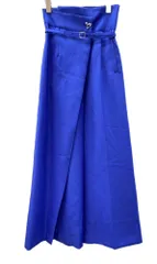 ユナイテッドトウキョウ UNITED TOKYO HAKAMA シリーズ ハイウエスト パンツ ワイド ストレート タック ハート ボタン 日本製 PURPLE 紫 SIZE1 142540011 ボトムスその他 ワンポイント パープル 104LB-58のサムネイル