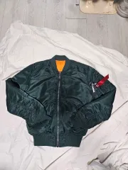 アルファインダストリーズ リバーシブル MA-1 ブルゾン ジャケット S