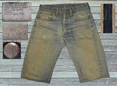 ✅️ 赤耳 RED LINE W32 リーバイス Levis ビンテージ 1980s オリジナル 501 カットオフ ショートパンツ ハーフパンツ 524刻印 雰囲気◎ 唯一無二