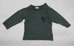 【新入荷!!】☆セット割対応☆ ビールーム ベビー 長袖 薄手 トップス スヌーピー 90cm （1618）