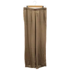 Deuxieme Classe (ドゥーズィエムクラス) ★ ① 23030500415210 シルクサテン イージーパンツ レディース ベージュ 38