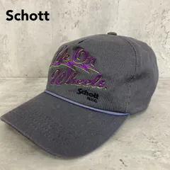 Schott ショット NEW ERA ニューエラ 9FIFTY ナインフィフティー TC TWILL CAP LIFE ON WHEELS ワークキャップ 帽子 スナップバック 刺繍 ロゴ グレー ポリエステル コットン ★ ■■のサムネイル