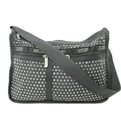 レスポートサック LesportSAC ショルダーバッグ クロスボディ 斜め掛け ドット側 ブラック 黒 シルバー 1029