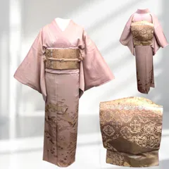 未使用近い　美品　袷　正絹　訪問着　フルセット　コ1
