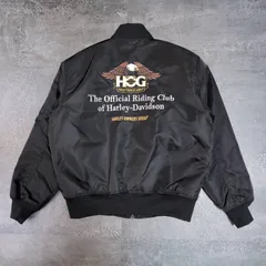 Harley Davidson HOG MA-1 Flight Jacket Men's M ハーレーダビッドソン ハーレーオーナーズグループ MA-1 フライトジャケット メンズ M ハーレーダビッドソン ハーレーオーナーズグループ
