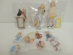 学園アイドルマスター 学マス 藤田ことね 狭山スキー場 ローソンコラボ 和装メイド アクリルスタンド アクスタ 7点セット 中古 [MB-6685]