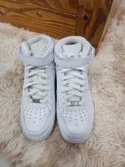 ナイキ エアフォース1 ハイ オールホワイト スニーカー