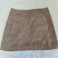 ZARA ザラ スウェード ブラウン ミニスカート