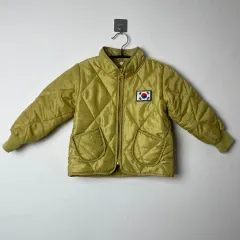 キッズ キルティングジャケット アウター (裏起毛)