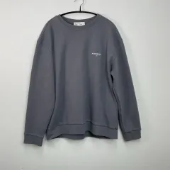 オーバーサイズ グレー スウェット L