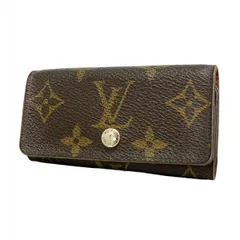 【6ba0612】ルイヴィトン キーケース モノグラム ミュルティクレ4 M69517 ブラウン【中古】メンズ レディース ユニセックス