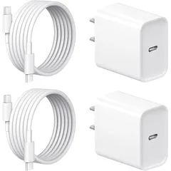 Cardill iPhone17 iPhone16 充電器 タイプc 充電器 type-c 20W PD 急速充電器 [2個セット 正規MFi認証品/PSE認証済み] USB C-C ケーブル 2M付属 usb-c コンセント タイプC 電源アダプター コ 0