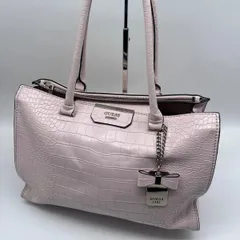 GUESS　ゲス　トートバック　クロコ型押し　ピンク