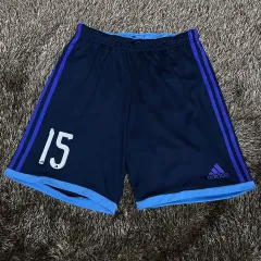 アディダス adidas ネイビー clima lite トレーナー ハーフパンツ 100