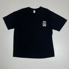 88 プリンティング ブラック 半袖 Tシャツ L