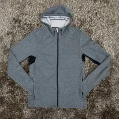 アディダス adidas グレー クライマクール フード ジップアップ S